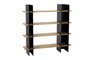 Hanah Home Estantería Shb-017 en Negro